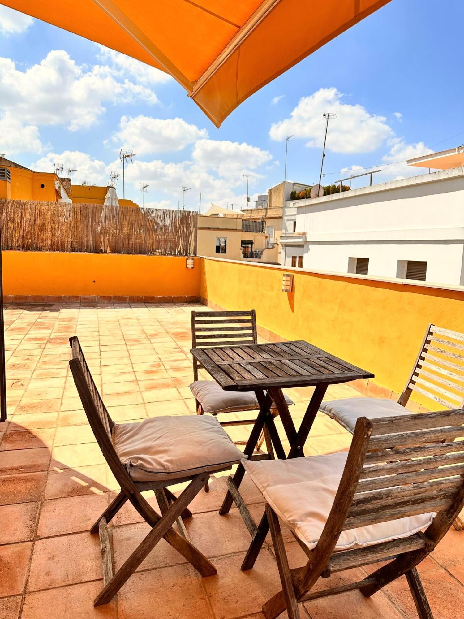 Penthouse Near Cathedral Private Rooftop Private Parking Seville Exterior photo